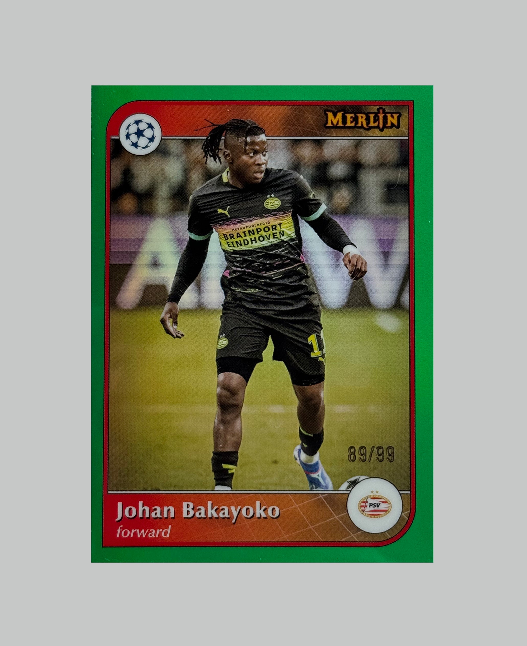 Topps Merlin 2024-25 Johan Bkayoko 89/99