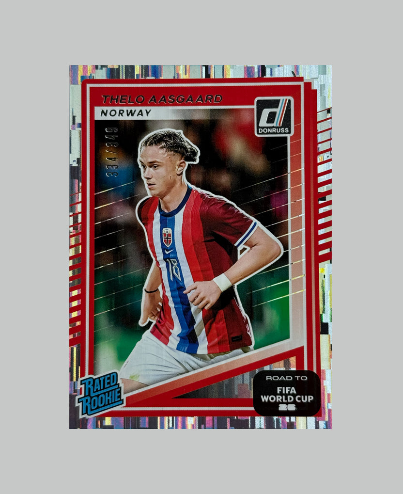 Panini Donruss Road to World Cup 2025-26 Thelo Aasgard 334/349
