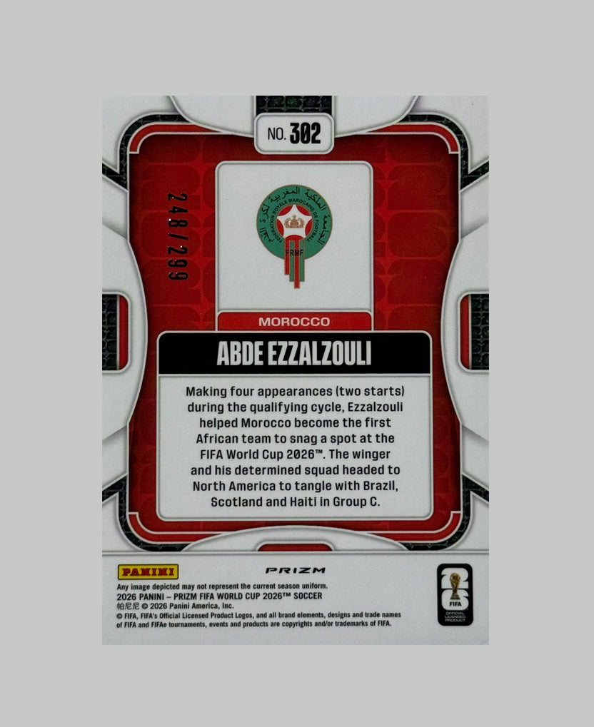 Panini Prizm World Cup 2026 Abde Ezzalzouli 248/299