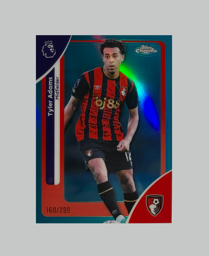 Topps Chrome Premier League 2026 Tyler Adams 160/299
