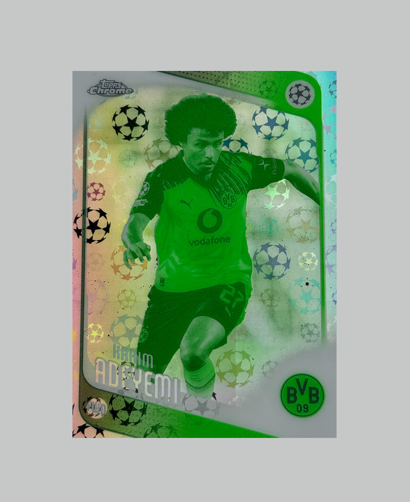 Topps Chrome UCC 2025-26 Karim Adeyemi Night Vision
