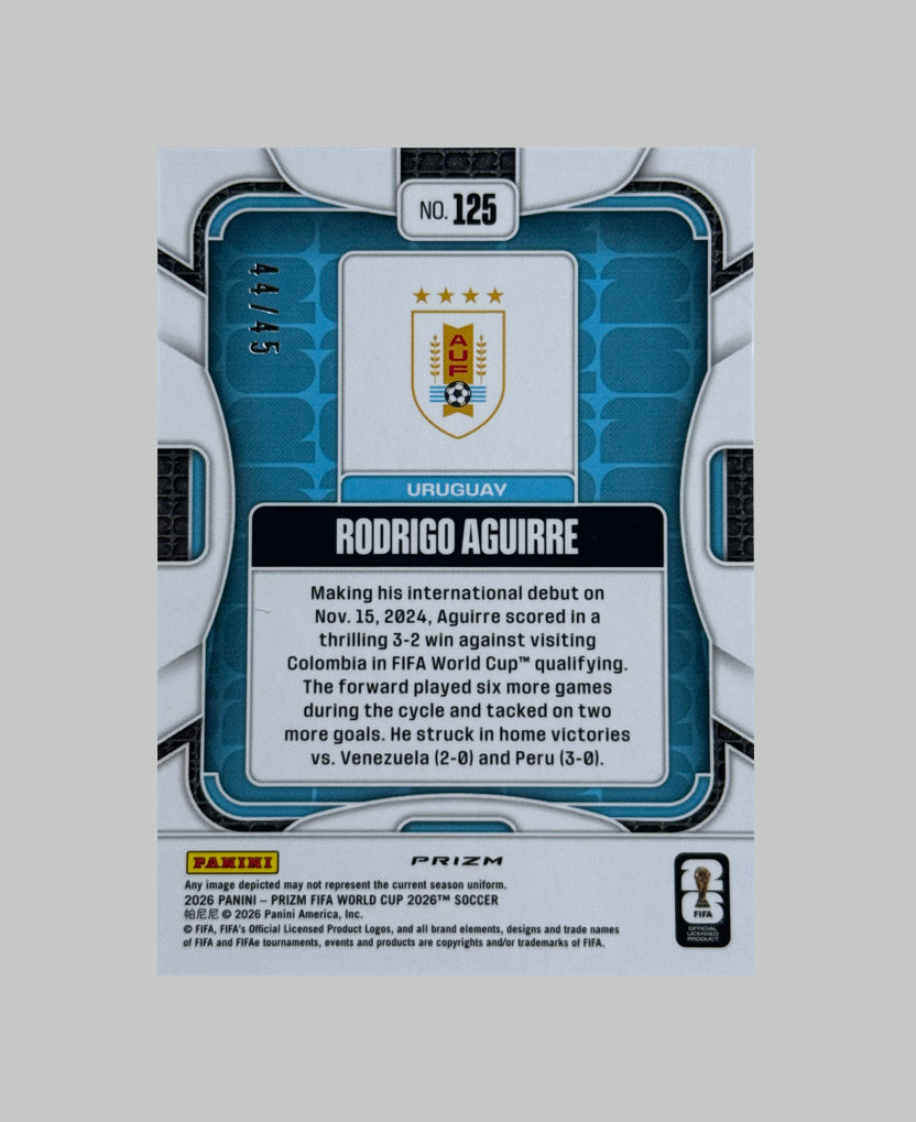 Panini Prizm World Cup 2026 Rodrigo Aguirre (RC) 44/45