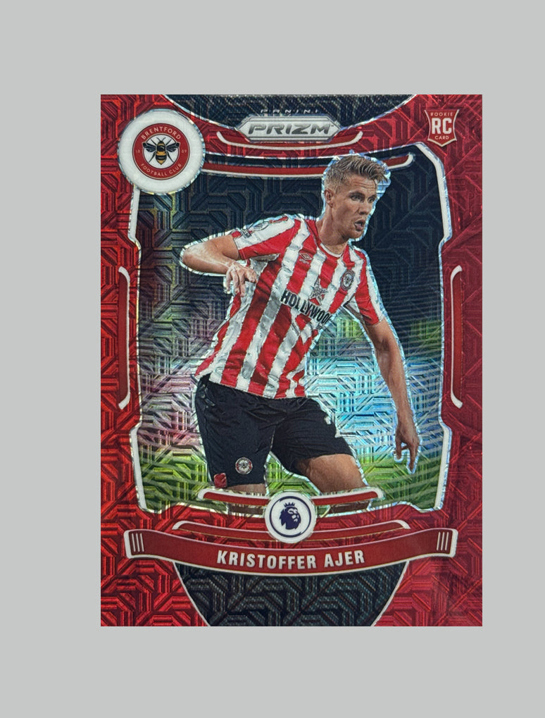 Panini Prizm Premier League 2021-22 Kristoffer Ajer (RC) 062/159