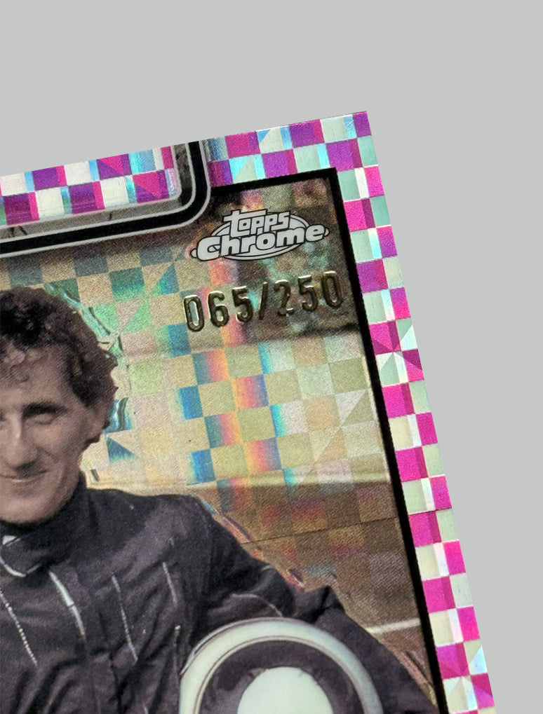 Topps Chrome F1 2025 Alain Prost 065/250