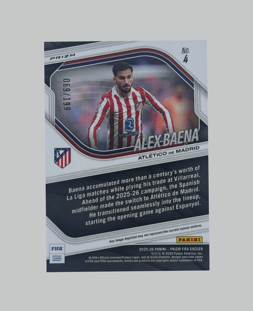 Panini Prizm FIFA 2025-26 Alex Baena 069/199