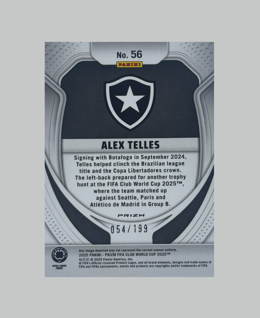 Panini Prizm Club World Cup Alex Telles 054/199
