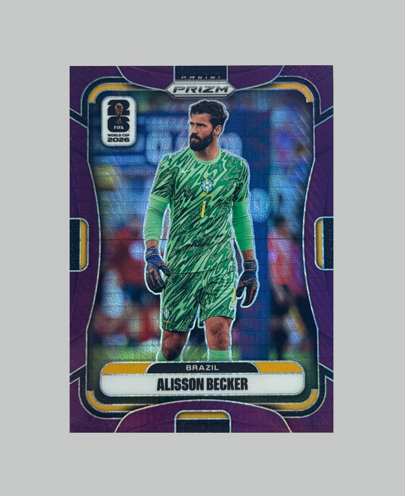 Panini Prizm World Cup 2026 Alisson Becker 196/299