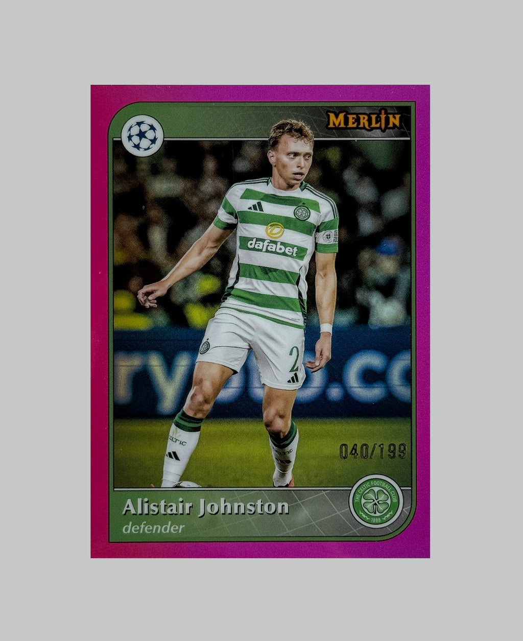 Topps Merlin 2024-25 Alistair Johnston 040/199