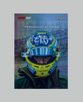 Topps Chrome F1 2025 Fernando Alonso Helmet