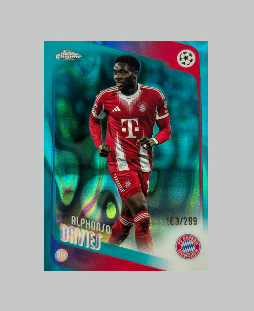 Topps Chrome UCC 2025-26 Alphonso Davies 103/299