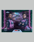 Topps Chrome F1 2025 Alpine Duo 084/140