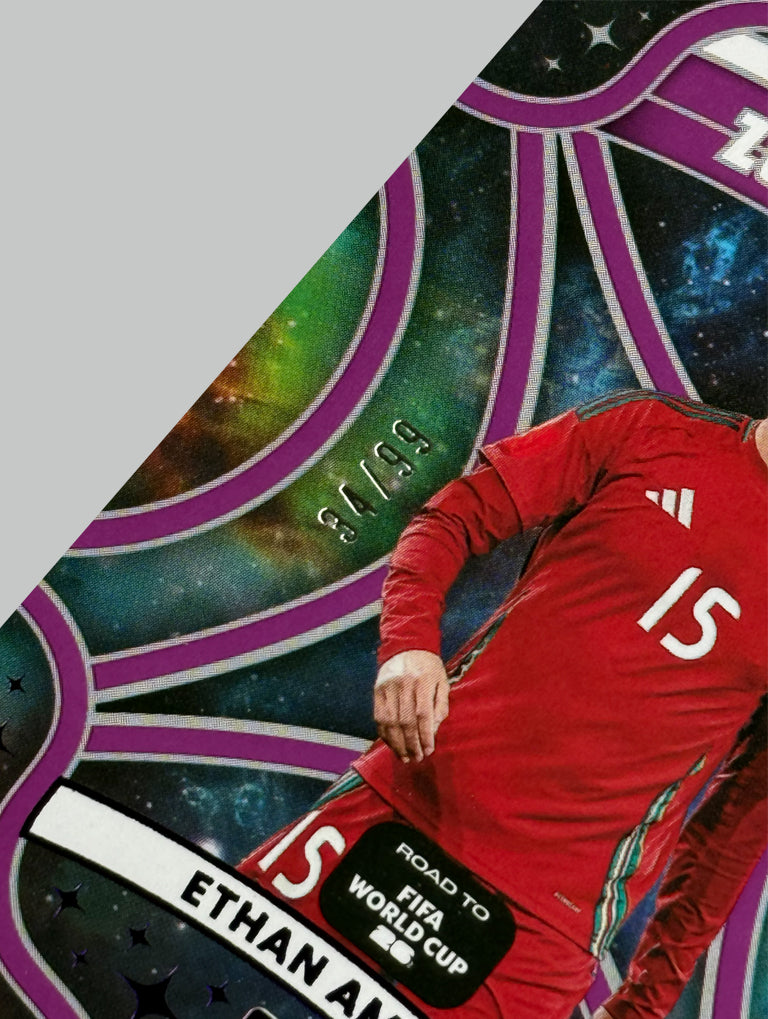 Panini Donruss Road to World Cup 2025-26 Ethan Ampadu Zero Grvity 34/99