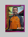 Topps Chrome F1 2025 Andrea Stella 003/250