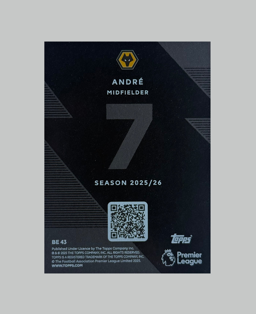 Topps Premier League 2025/26 Andre Black Edge