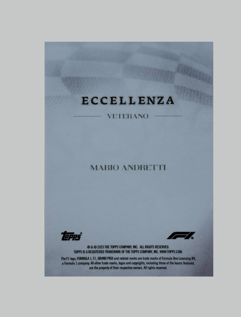 Topps F1 Ecellenza 2025 Mario Andretti 53/75