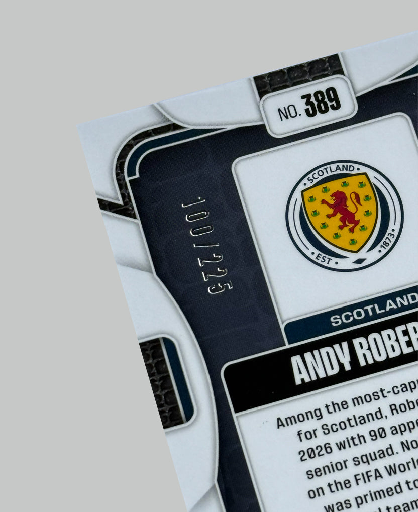 Panini Prizm World Cup 2026 Andy Robertson 100/225