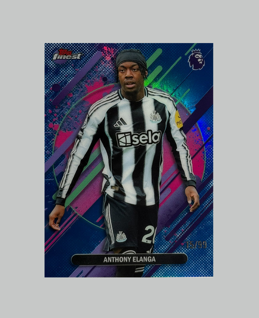 Topps Finest Premier League 2026 Anthony Elanga 15/99
