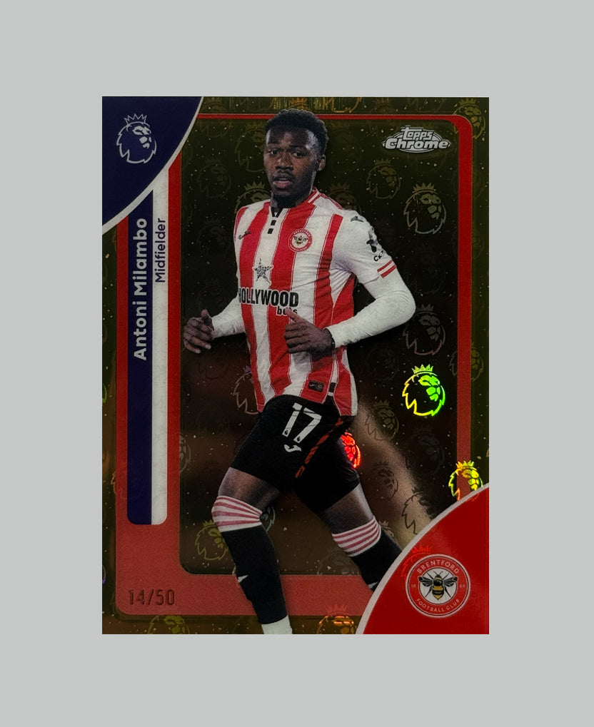 Topps Chrome Premier League 2026 Antoni Milambo 14/50