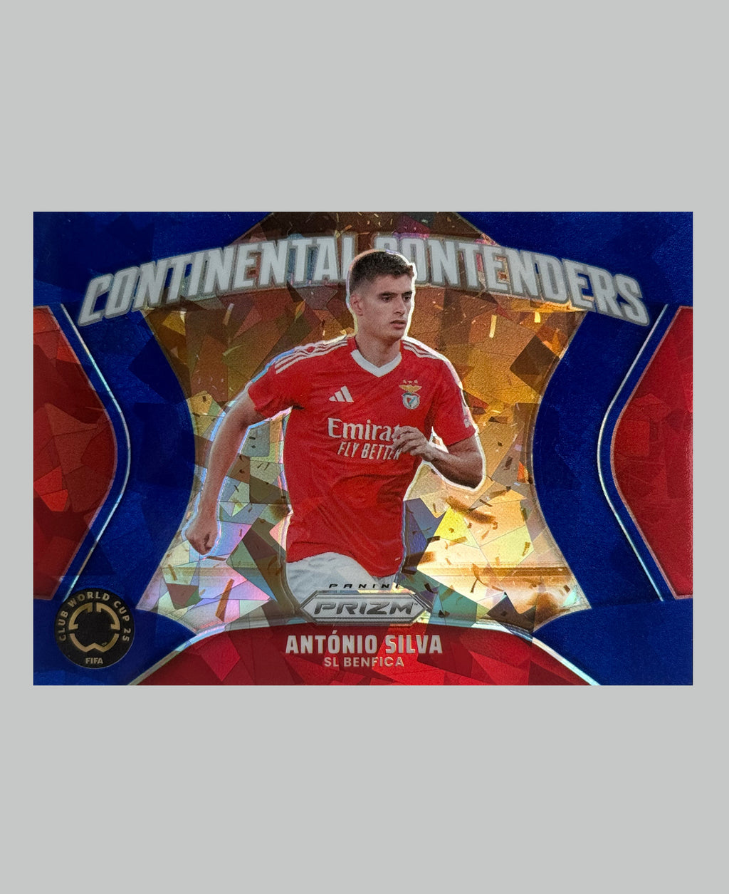 Panini Prizm Club World Cup Antonio Silva Continental Contenders 93/99