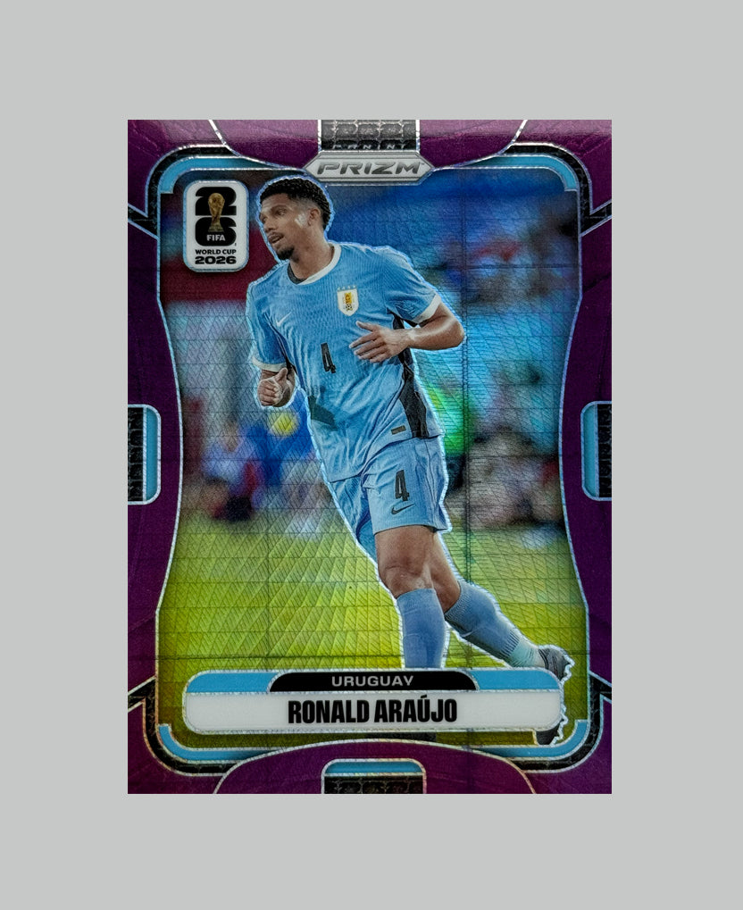 Panini Prizm World Cup 2026 Ronald Araujo 087/299