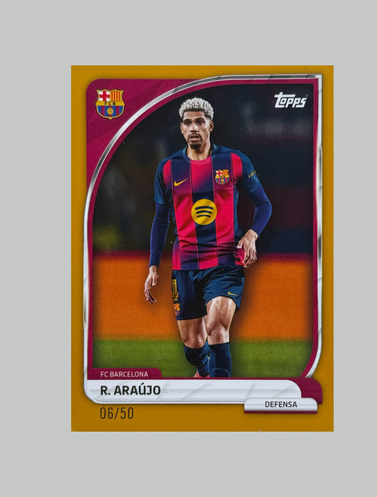 Topps Barcelona Team Set Ronald Araujo 06/50