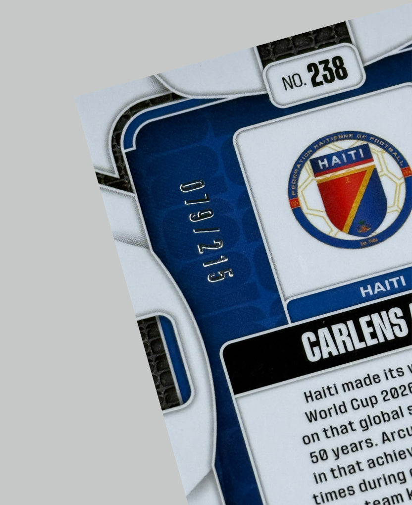 Panini Prizm World Cup 2026 Carlens Arcus (RC) 079/215