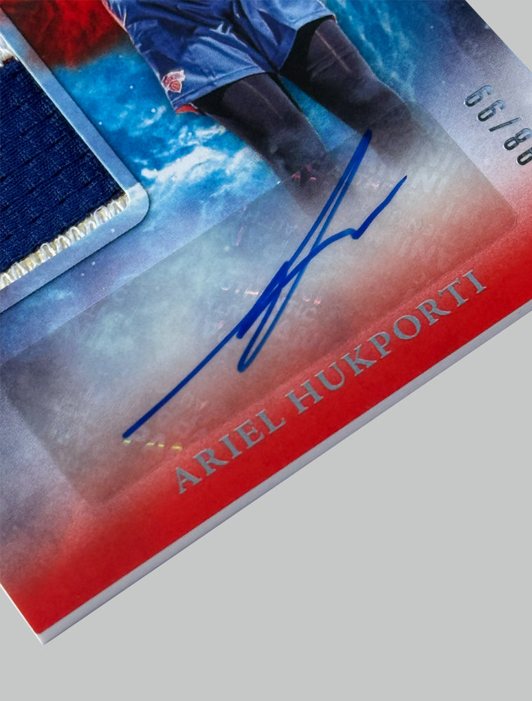 Panini Origins 2024-25 Ariel Hukporti (RC) 98/99 Auto/Relic