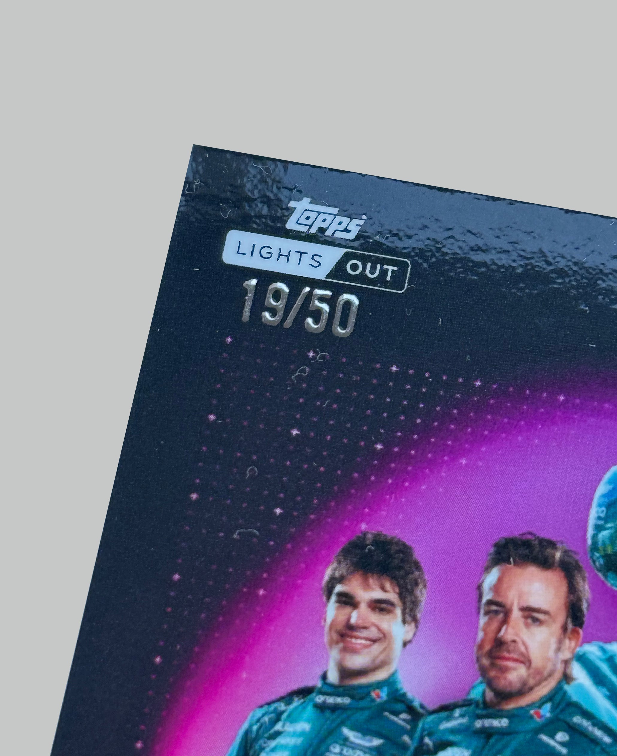 Topps F1 Lights Out 2025 Aston Martin 19/50