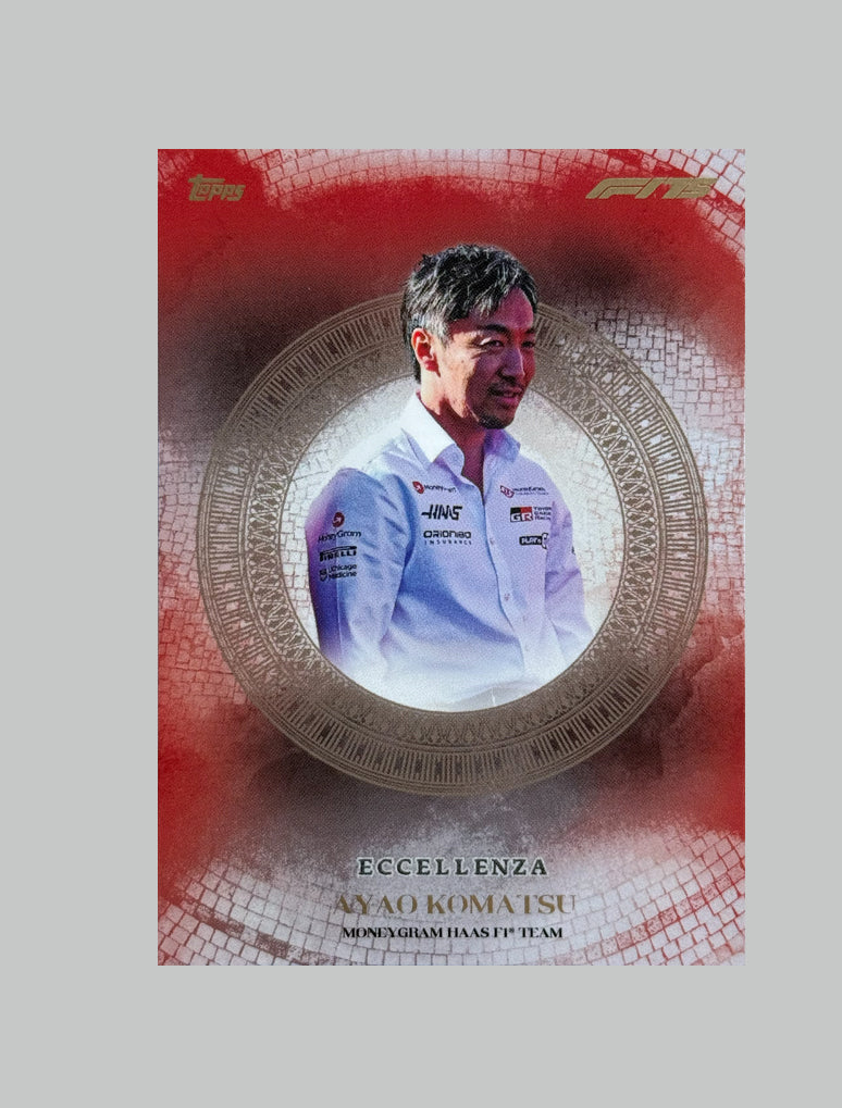 Topps F1 Ecellenza 2025 Ayao Komatsu