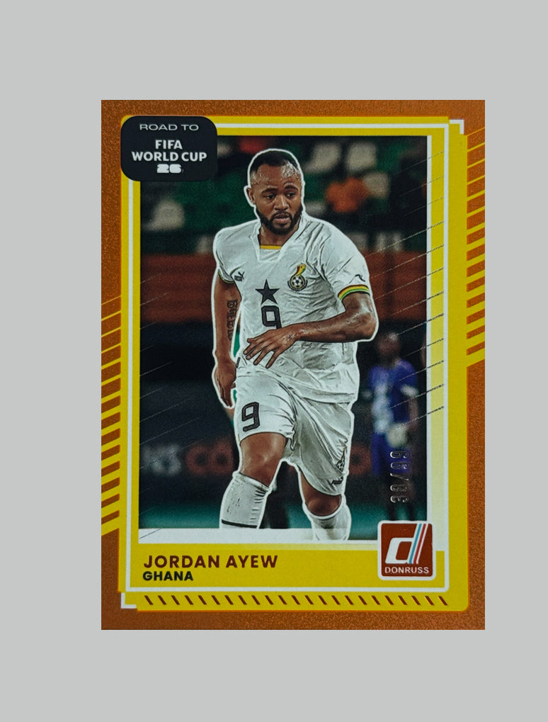 Panini Donruss Road to World Cup 2025-26 Jordan Ayew 38/99