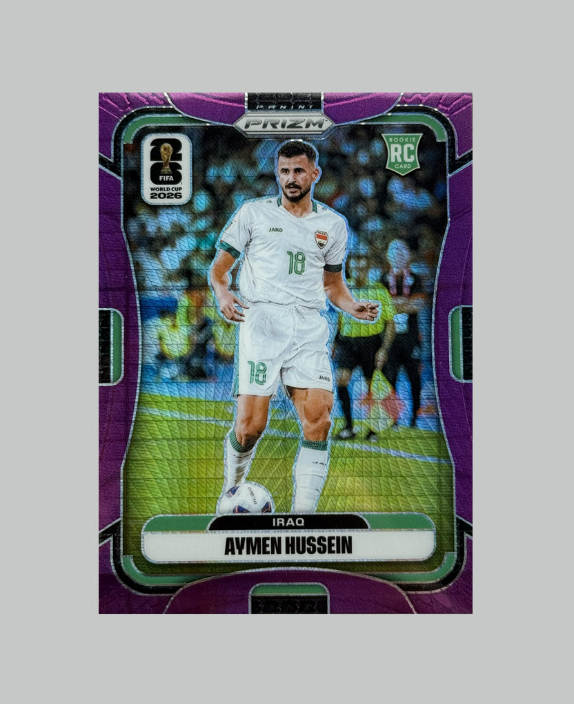 Panini Prizm World Cup 2026 Aymen Hussein (RC) 262/299