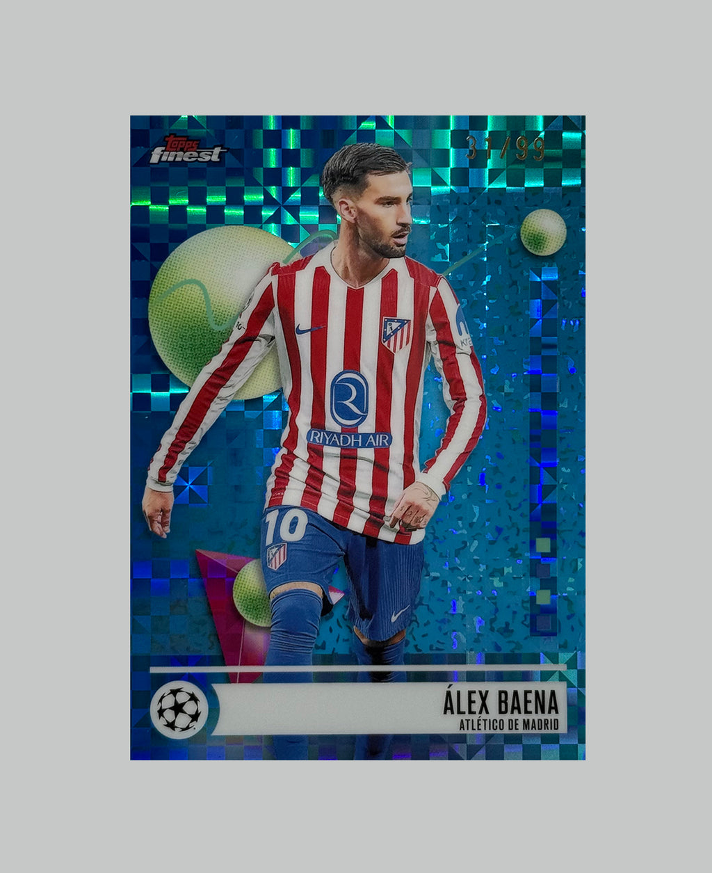Topps Finest UCC 2025-26 Alex Baena 31/99