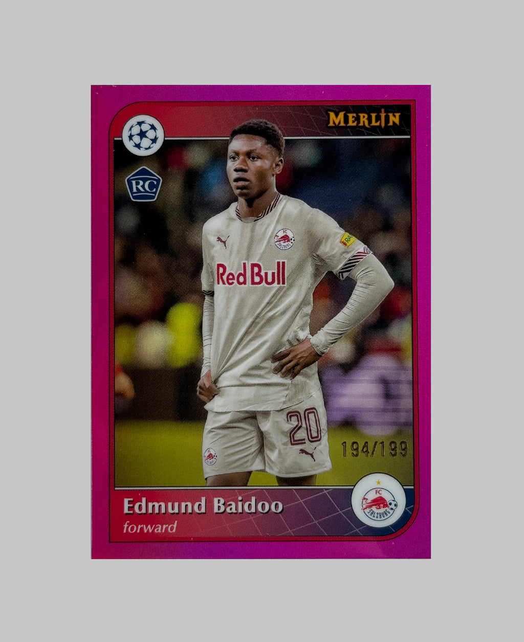 Topps Merlin 2024-25 Edmund Baidoo (RC) 194/199