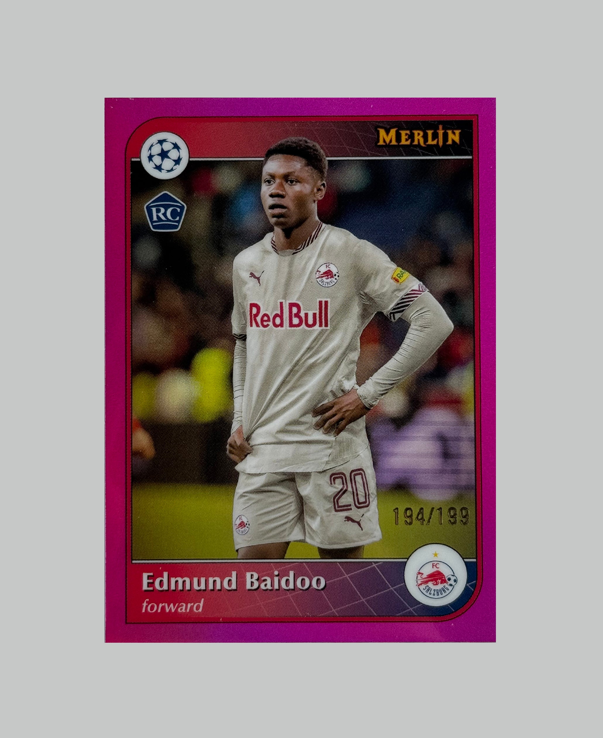 Topps Merlin 2024-25 Edmund Baidoo (RC) 194/199