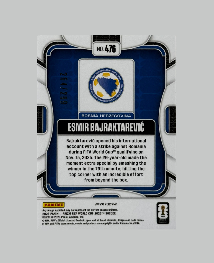 Panini Prizm World Cup 2026 Esmir Bajraktarevic 264/299