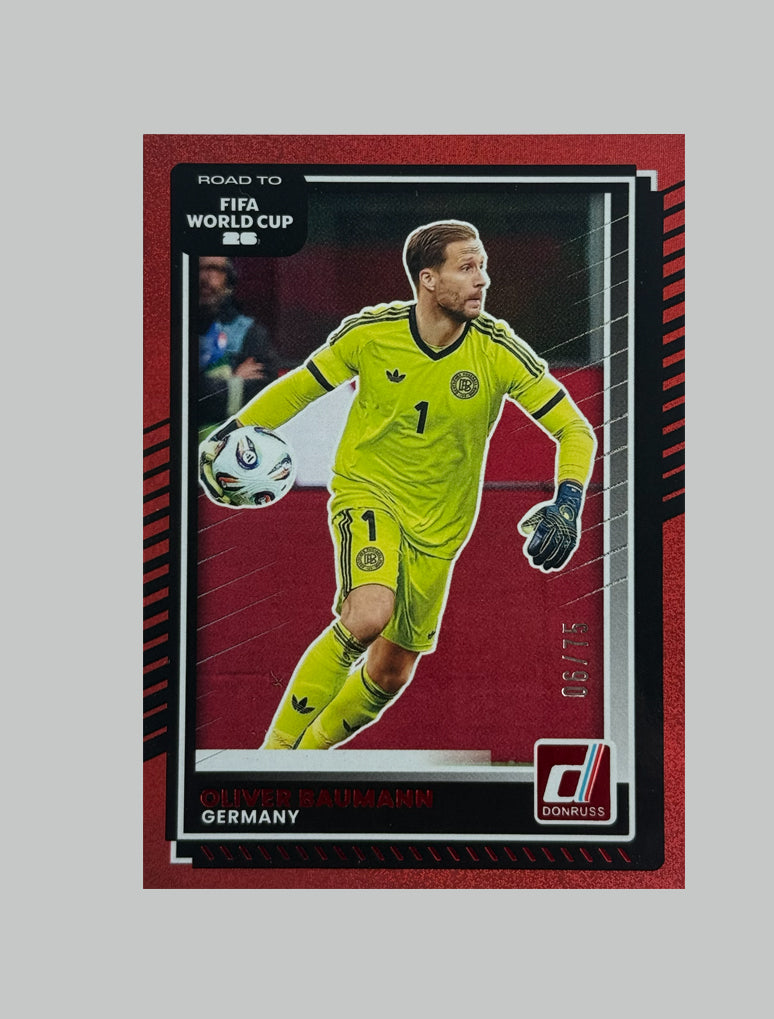 Panini Donruss Road to World Cup 2025-26 Oliver Baumann 06/75
