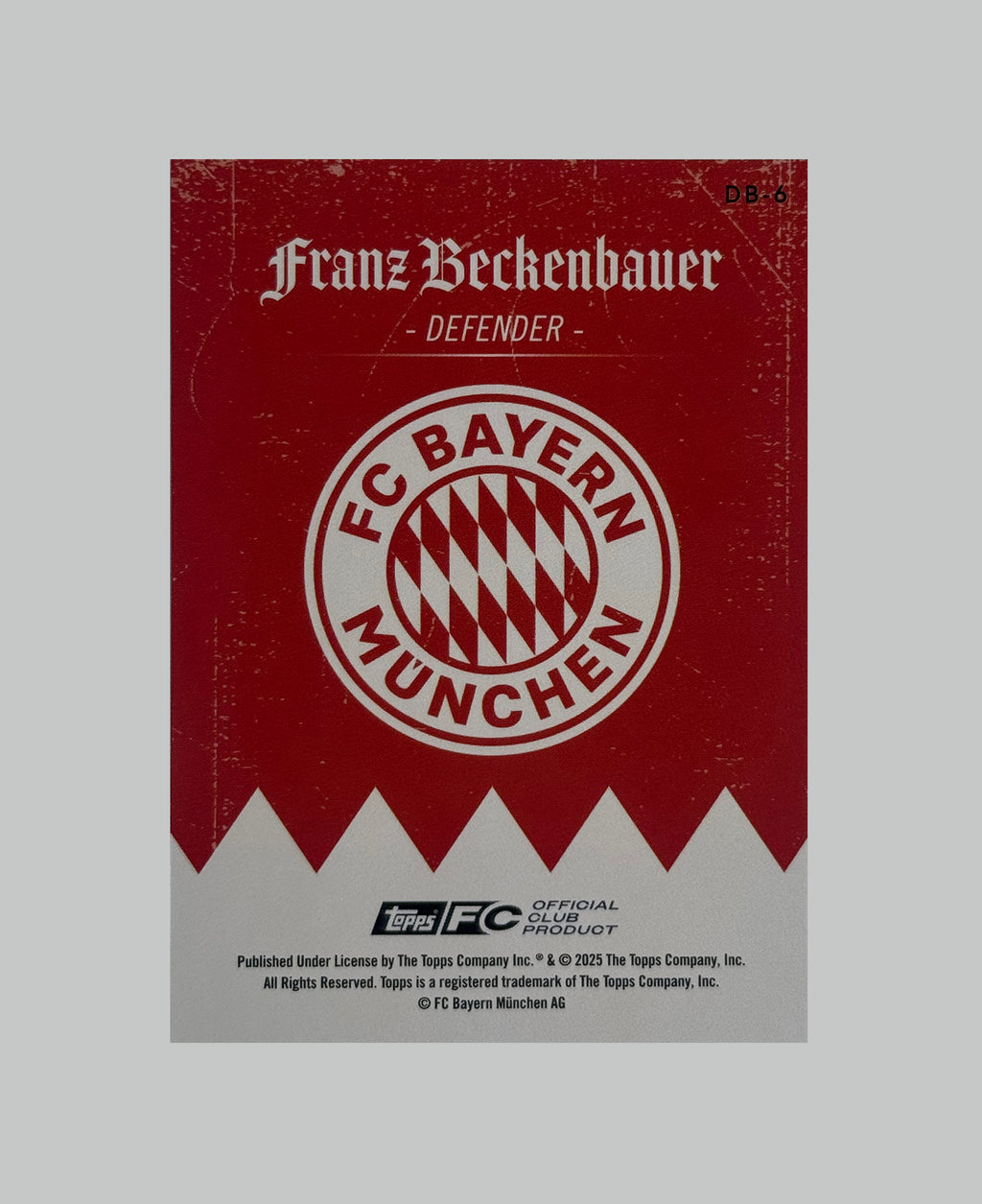 Topps Bayern Munich Team Set 2024-25 Franz Beckenbauer 73/75