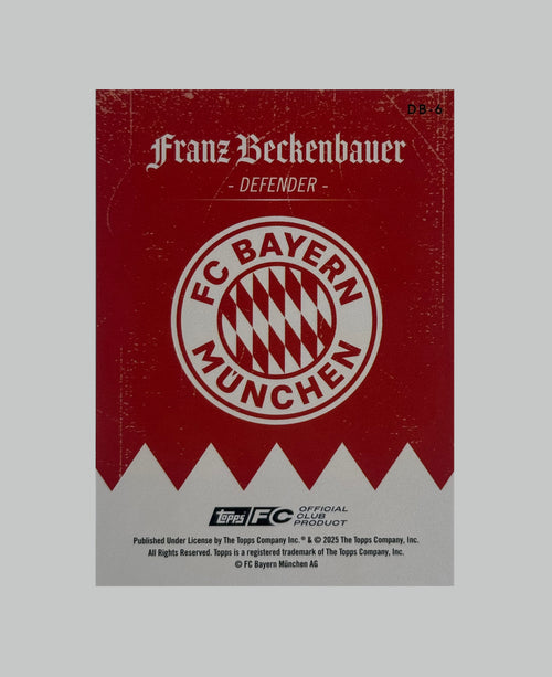 Topps Bayern Munich Team Set 2024-25 Franz Beckenbauer 73/75