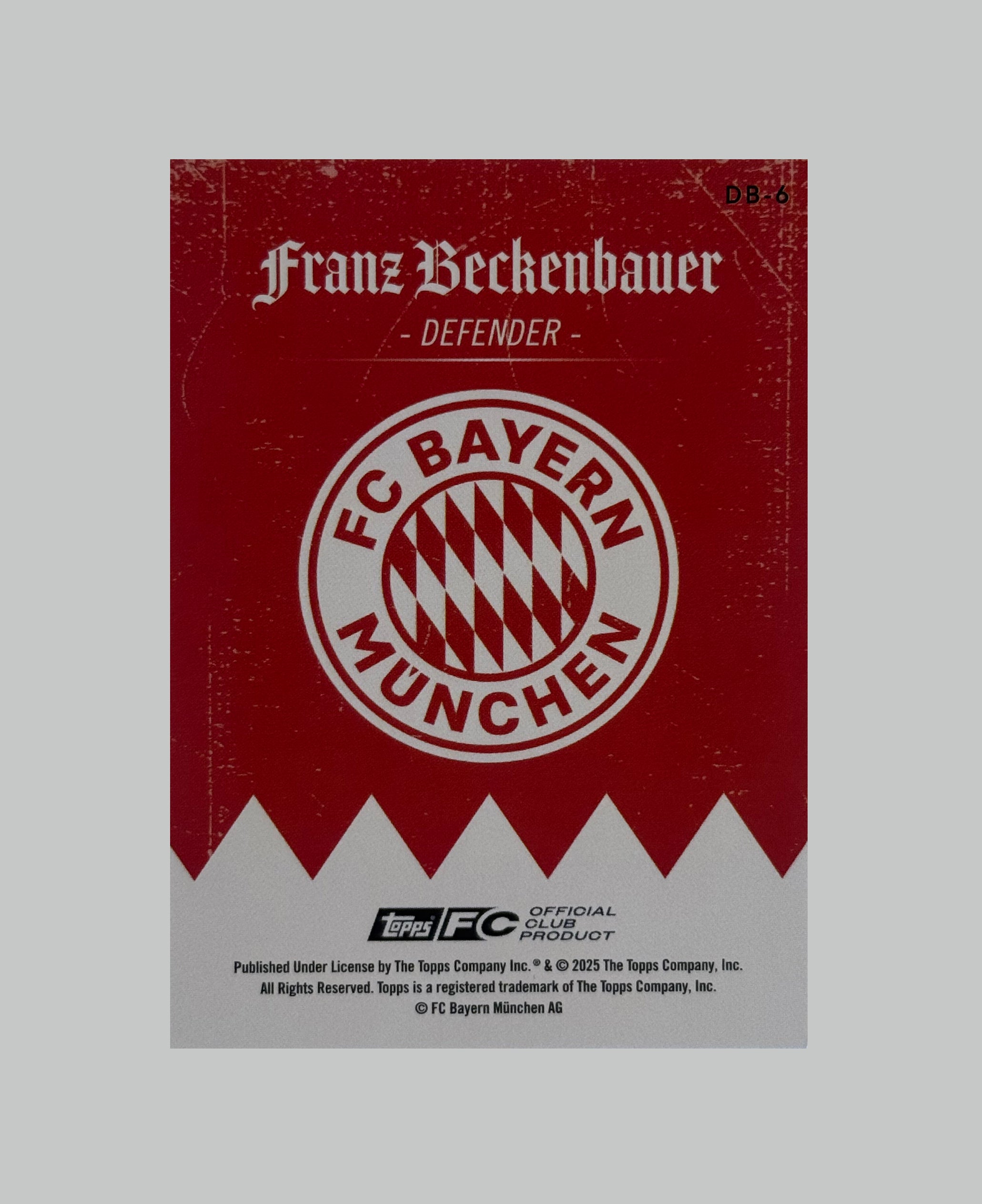 Topps Bayern Munich Team Set 2024-25 Franz Beckenbauer 46/99