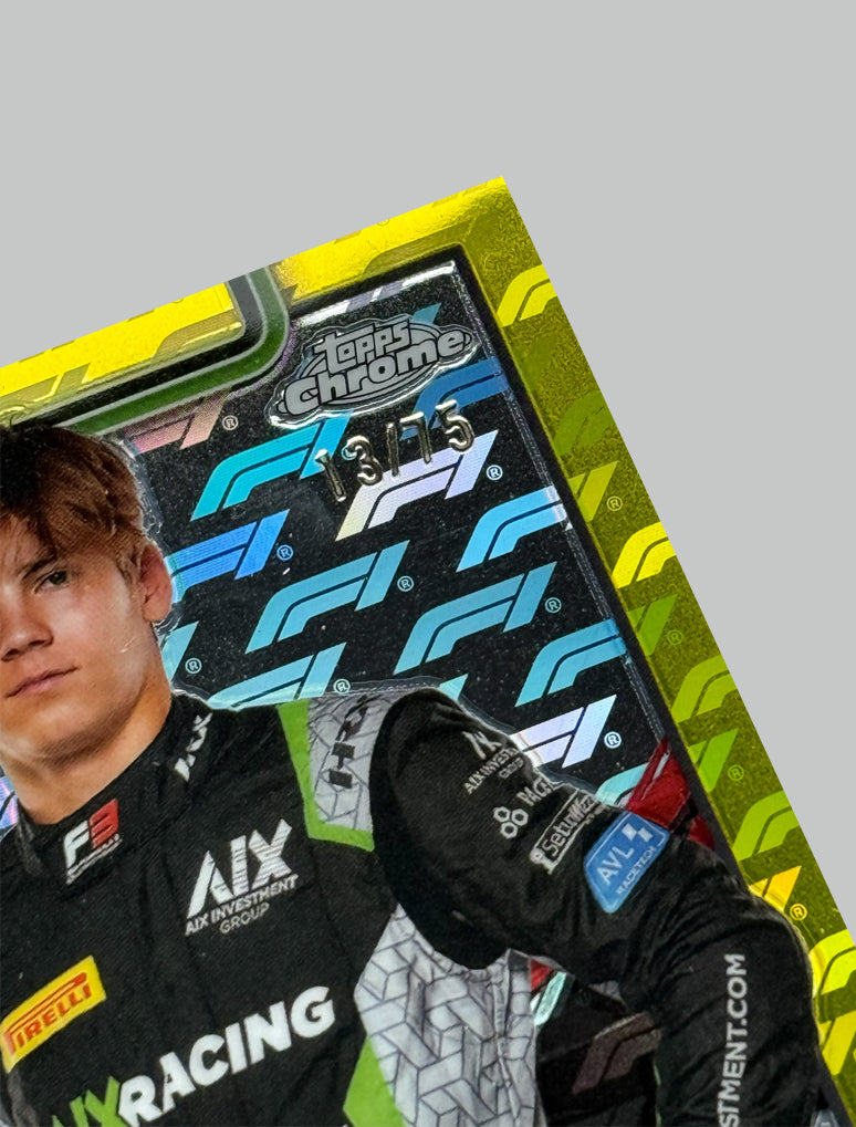 Topps Chrome F1 2025 Nikita Bedrin 13/75 Logofractor