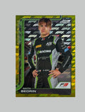 Topps Chrome F1 2025 Nikita Bedrin 21/75 Logofractor