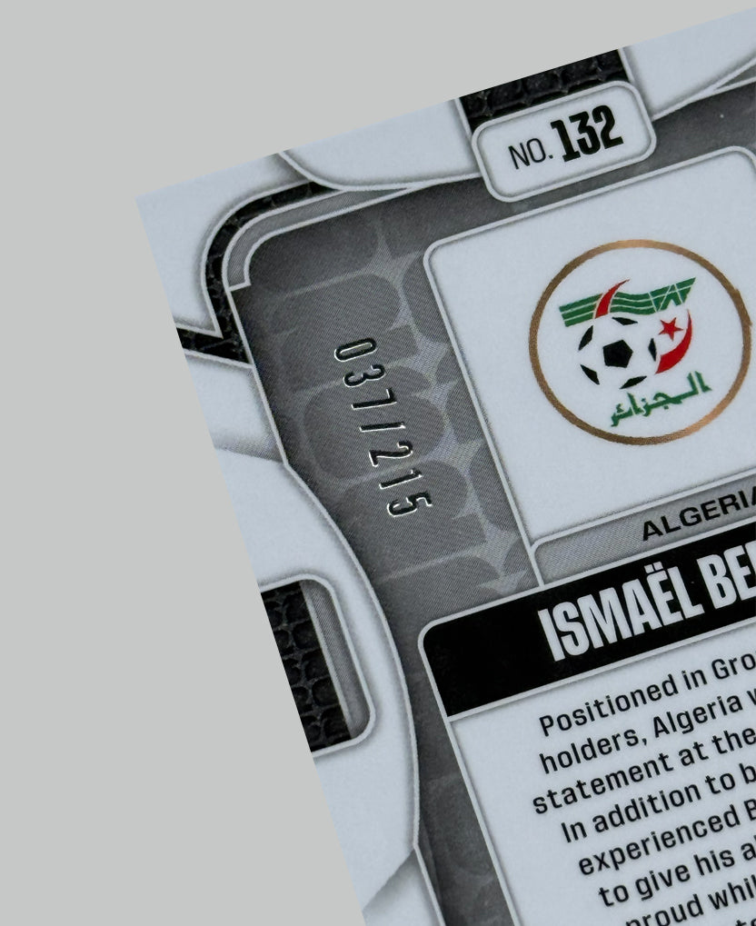Panini Prizm World Cup 2026 Ismael Bennacer 037/215