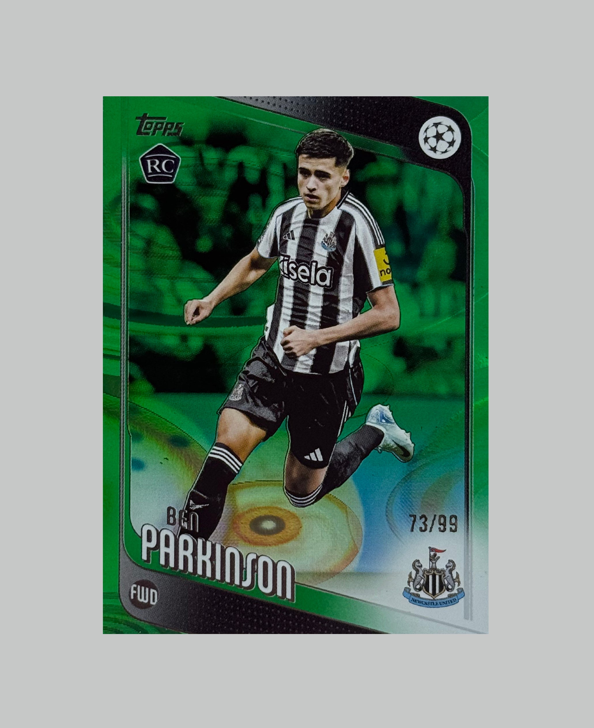 Topps UCC 2025-26 Ben Parkinson (RC) 73/99