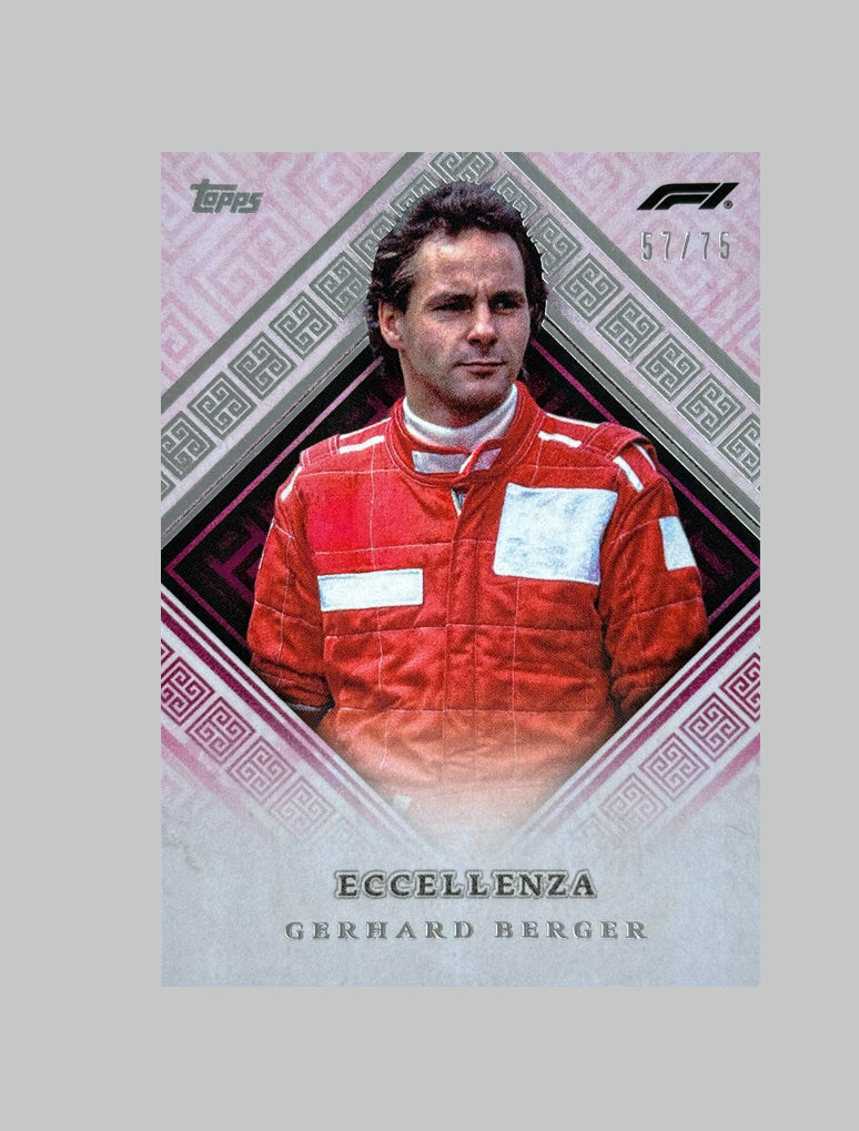 Topps F1 Ecellenza 2024 Gerhard Berger 57/75