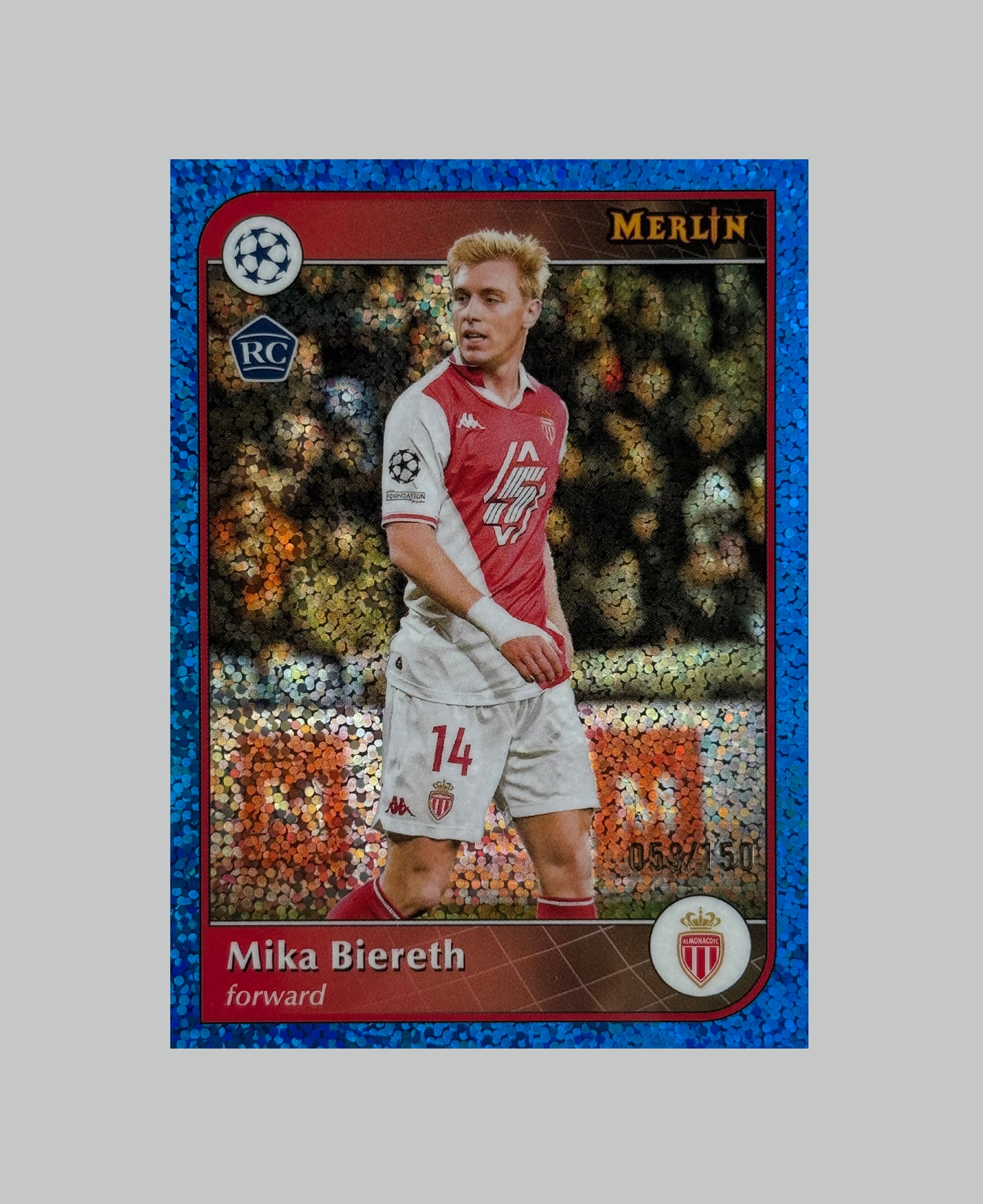Topps Merlin 2024-25 Mika Biereth (RC) 053/150