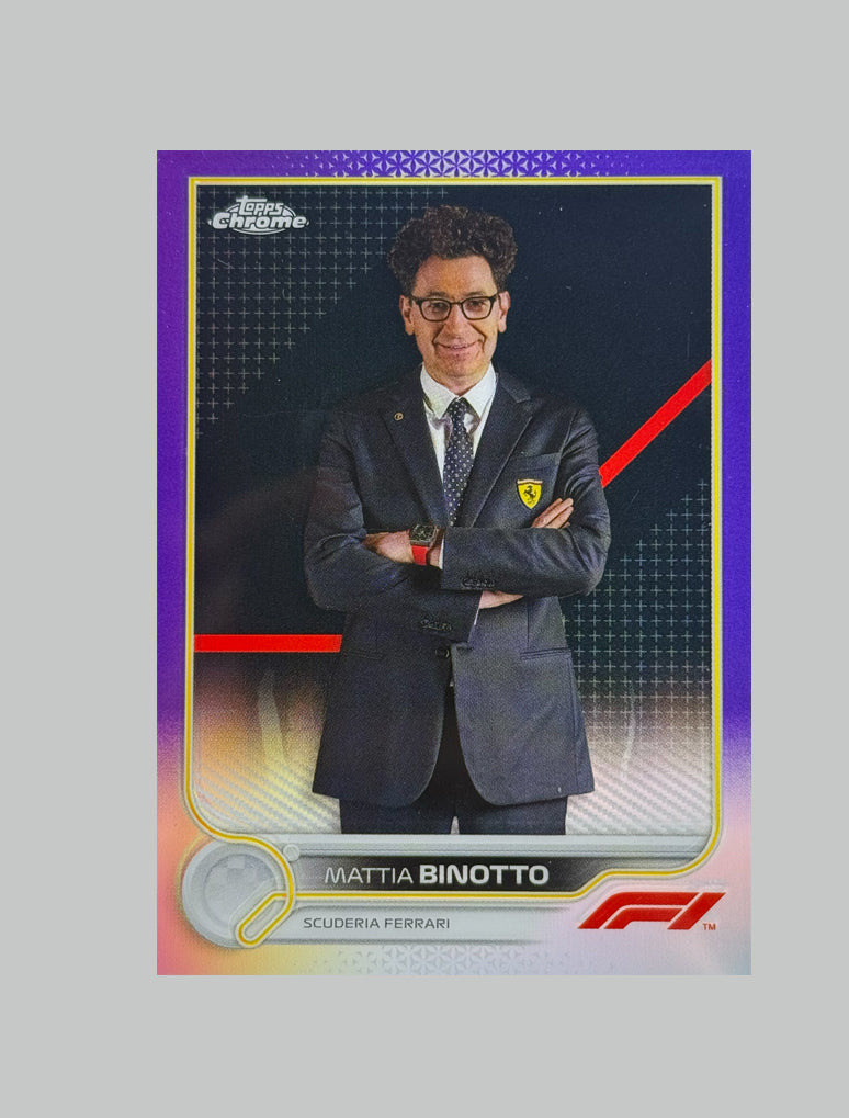 Topps Chrome F1 2022 Mattia Binotto 355/399