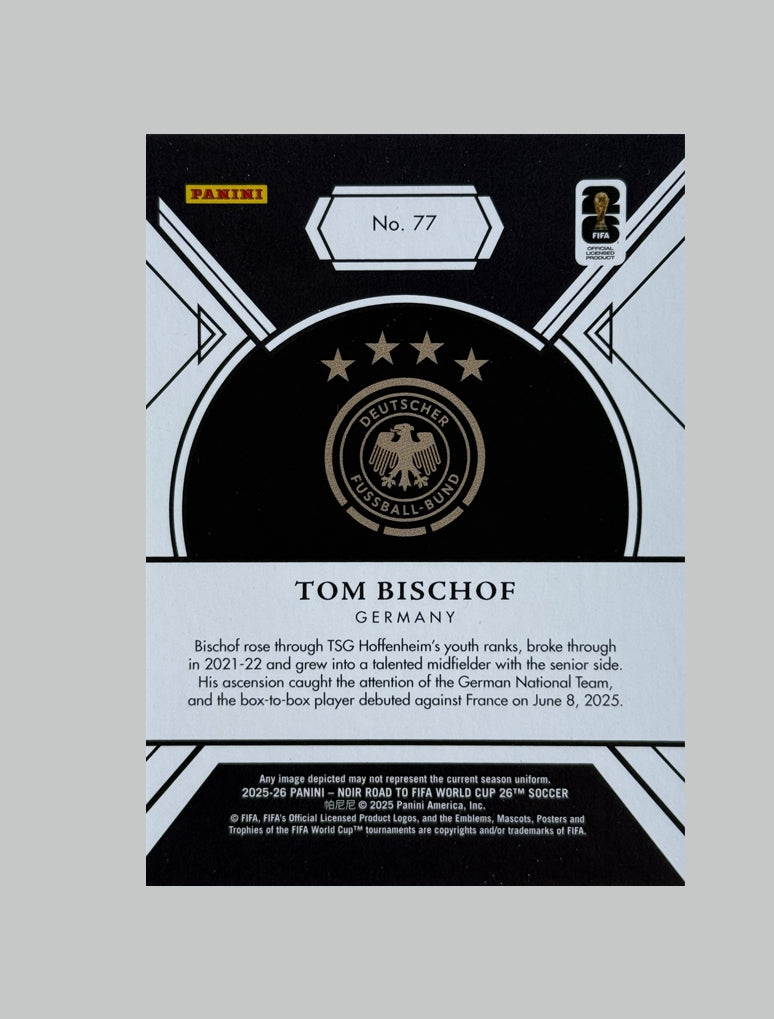 Panini Noir 2025-26 Tom Bischof 52/99