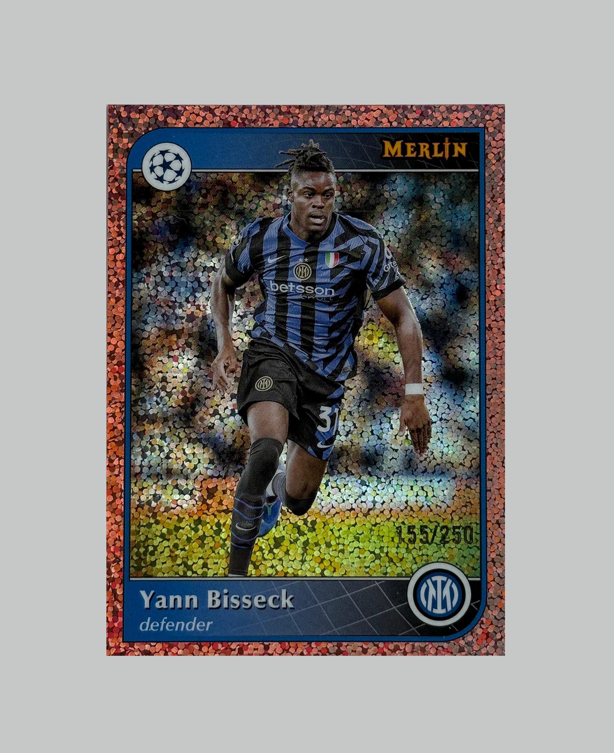 Topps Merlin 2024-25 Yann Bisseck 155/250
