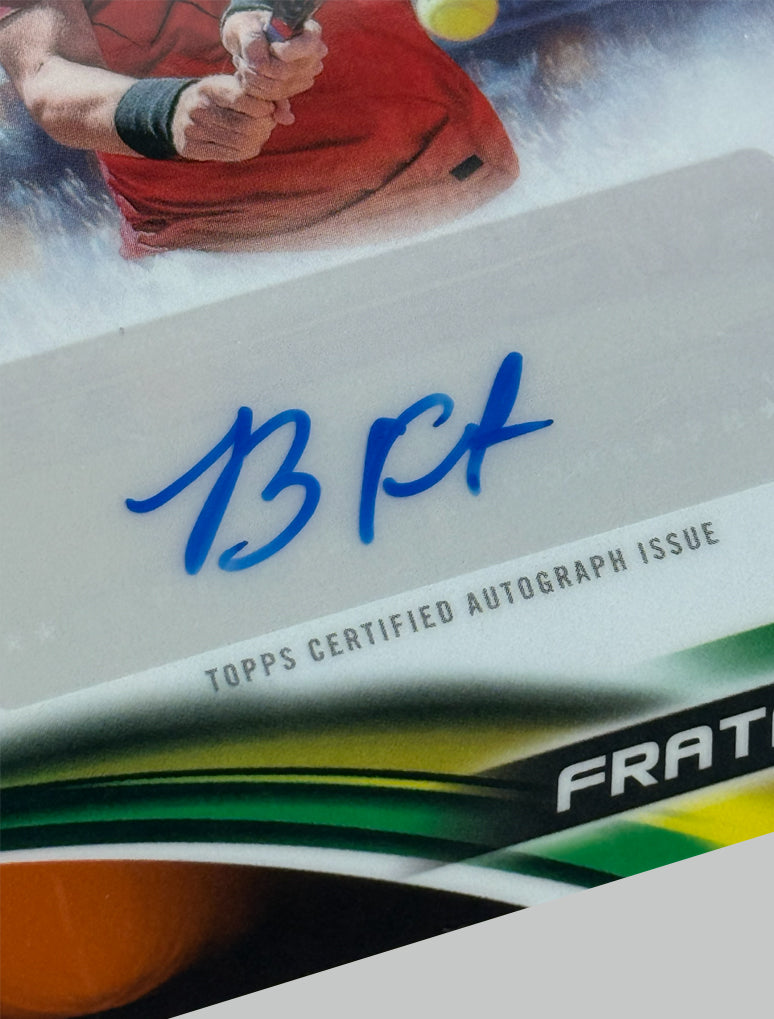 Topps Chrome Tennis 2025 Bjorn Fratangelo 13/25 Auto