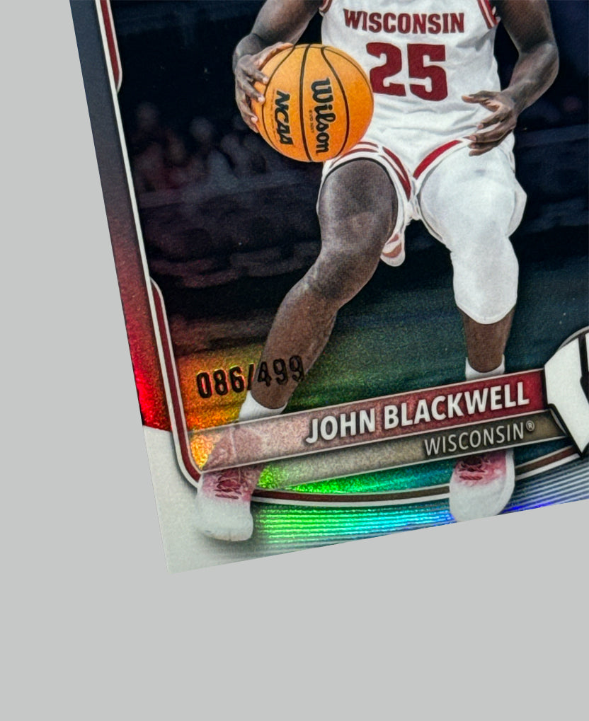 Topps Bowman U 2025-26 John Blackwell 1st 086/499